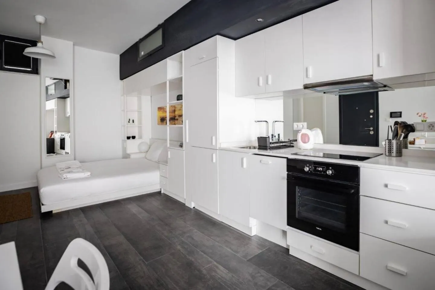 Cute Cozy Modern Studio W Views Balcony! #377 Istanbul Apartment